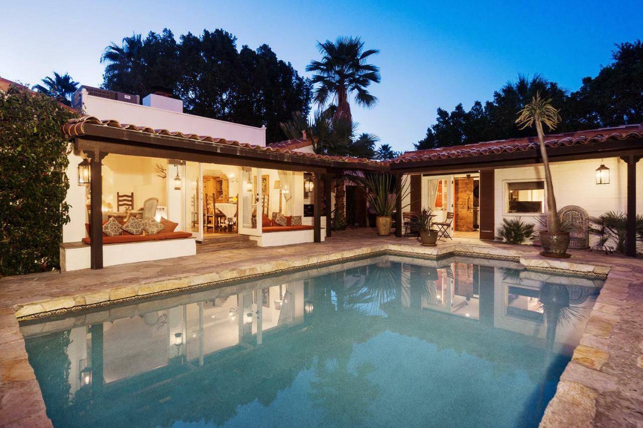 Hacienda-Style Palm Springs Home Exterior photo